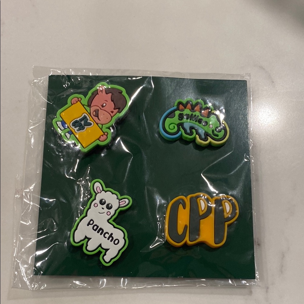 CROCS Cal Poly Pomona Shoe Charms Set - Multicolor